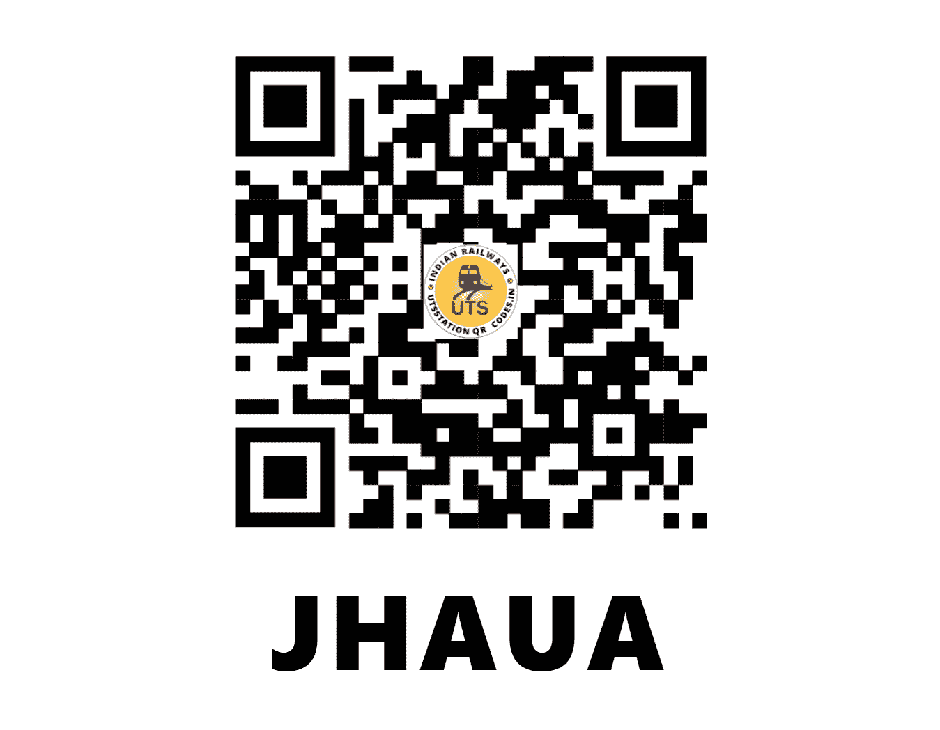UTS QR Code for JHAUA - JAU - NF (BIHAR)