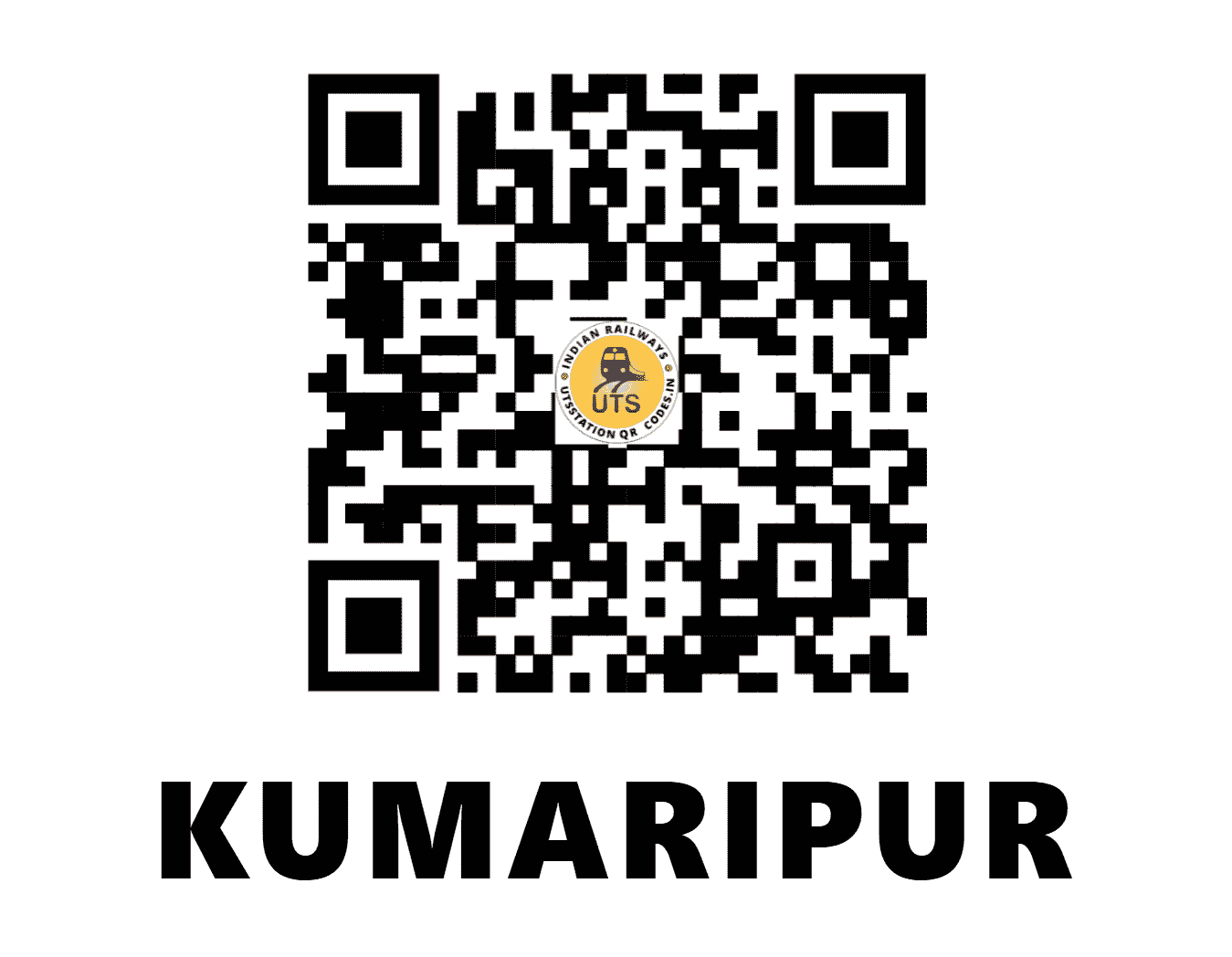 UTS QR Code for KUMARIPUR - KRMP - NF (BIHAR)