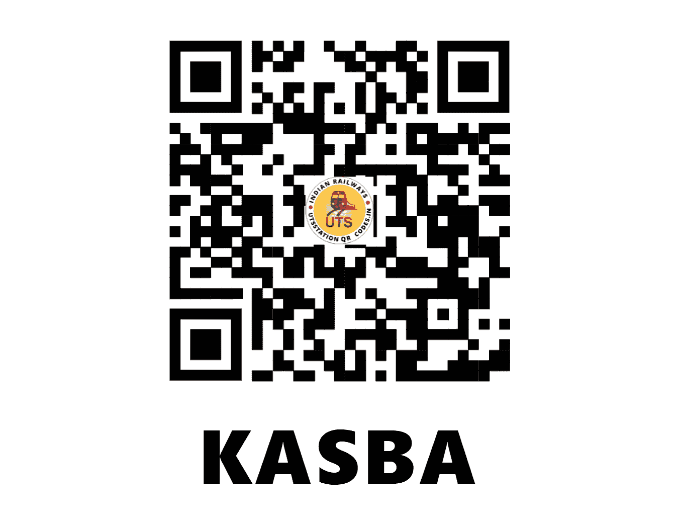 UTS QR Code for KASBA - KUB - NF (BIHAR)