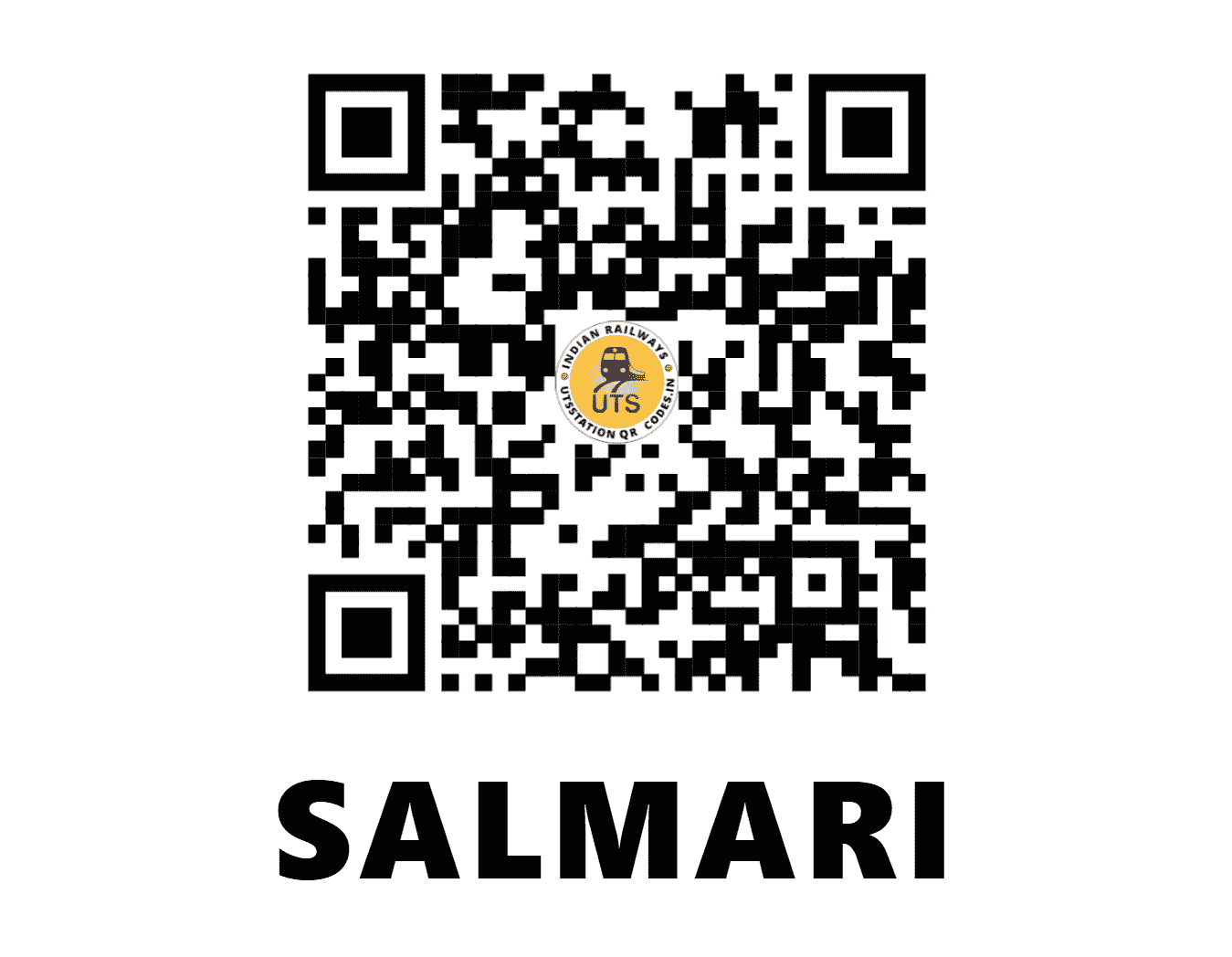 UTS QR Code for SALMARI - SRI - NF (BIHAR)