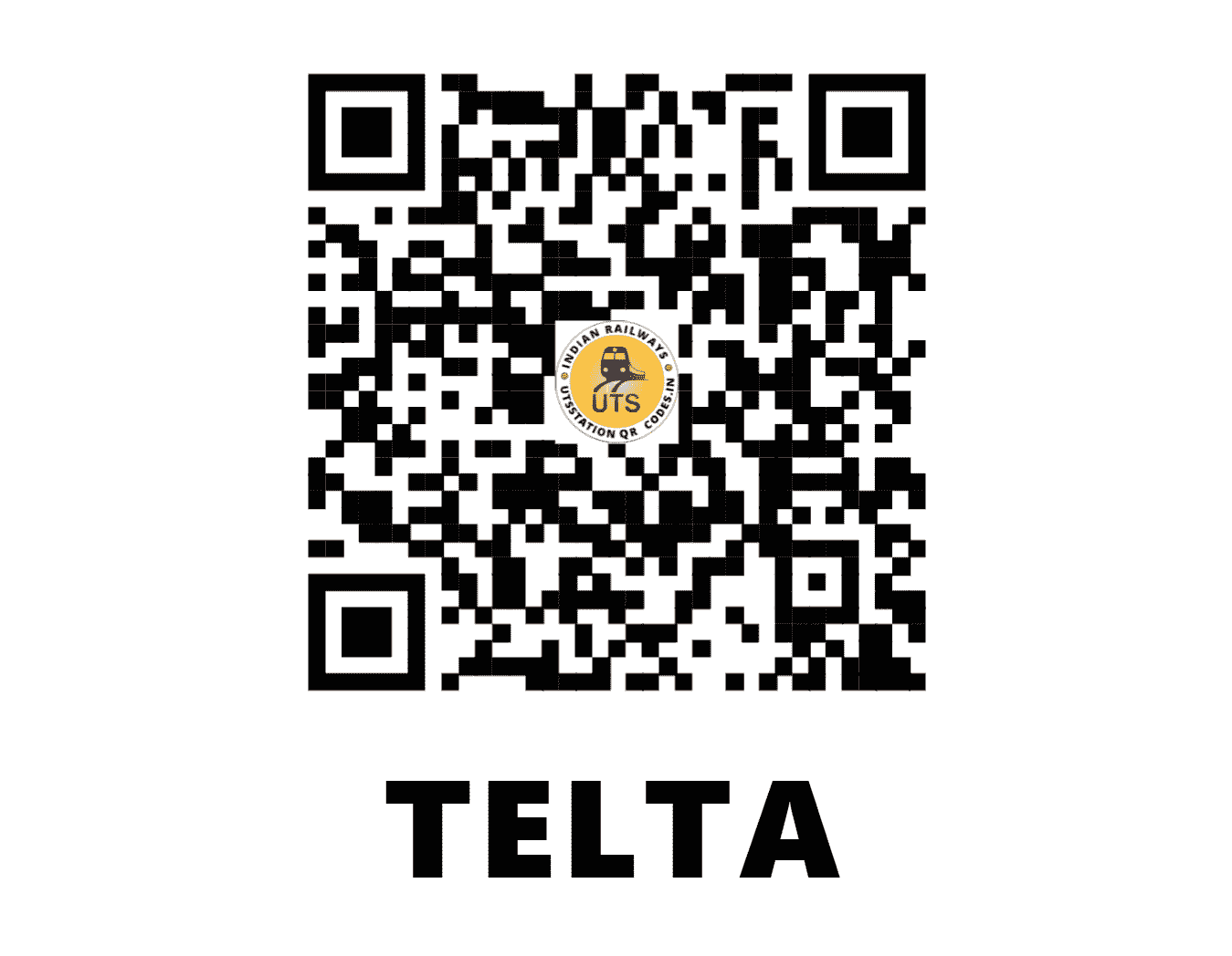 UTS QR Code for TELTA - TETA - NF (BIHAR)
