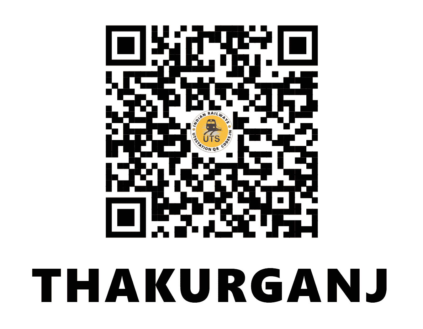 UTS QR Code for THAKURGANJ - TKG - NF (BIHAR)