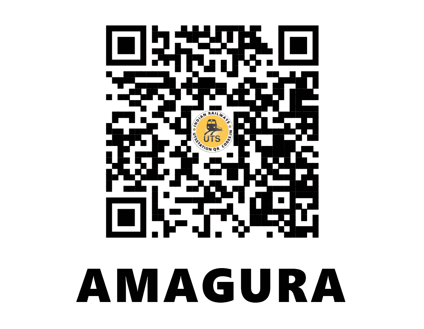 UTS QR Code for AMAGURA - AGZ - EO (CHHATTISGARH)