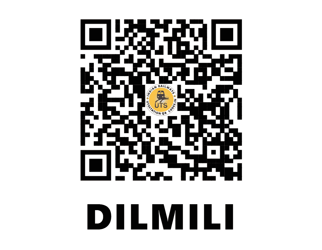UTS QR Code for DILMILI - DMK - EO (CHHATTISGARH)