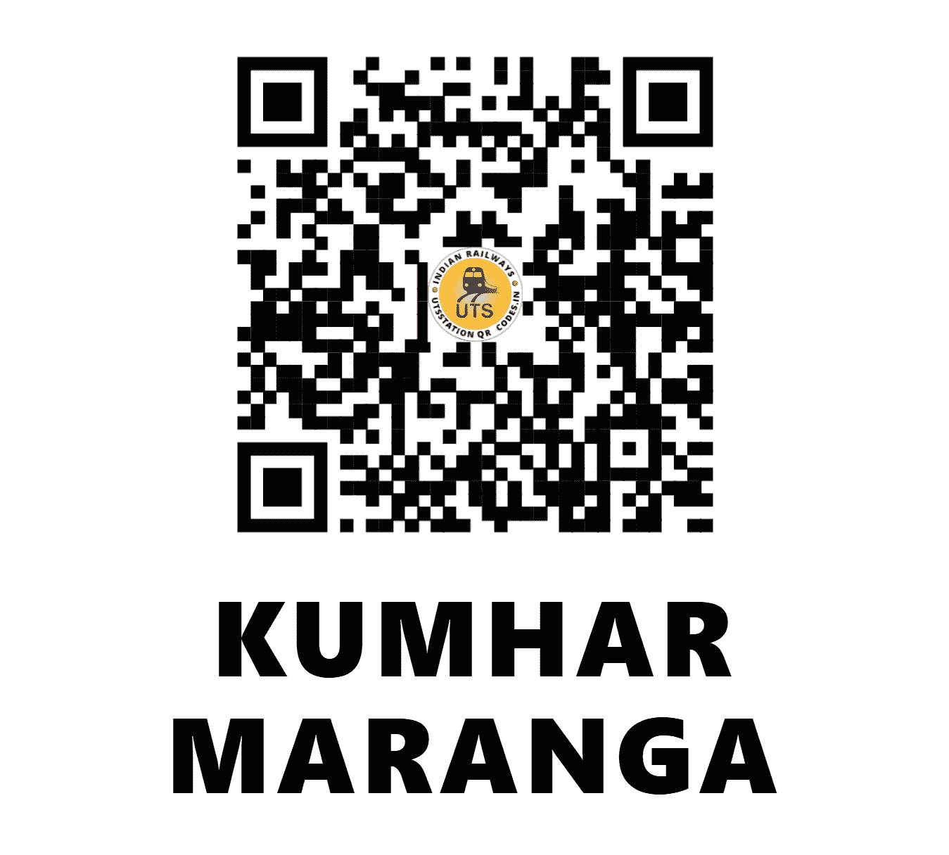 UTS QR Code for KUMHAR MARANGA - KMEZ - EO (CHHATTISGARH)