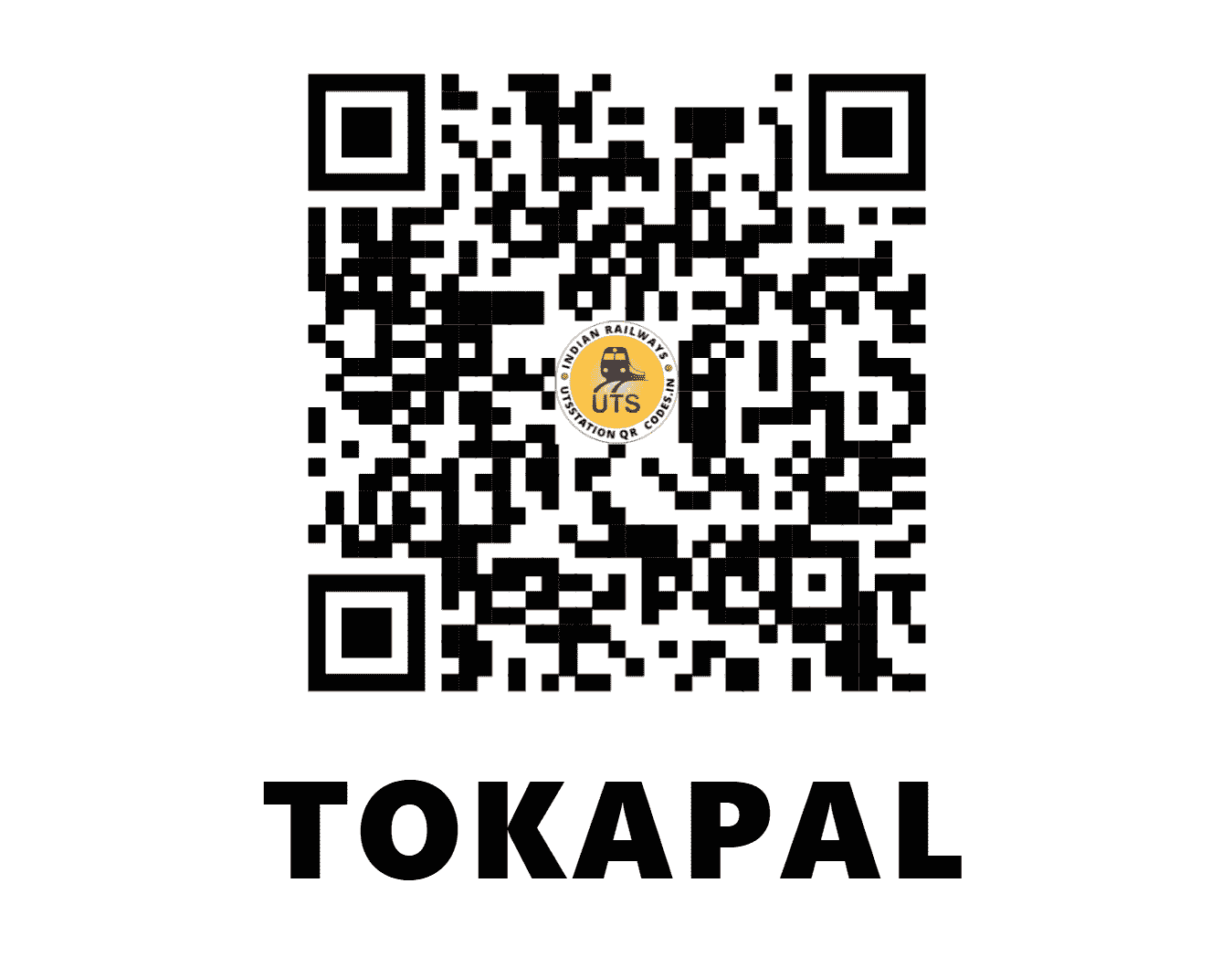 UTS QR Code for TOKAPAL - TPQ - EO (CHHATTISGARH)