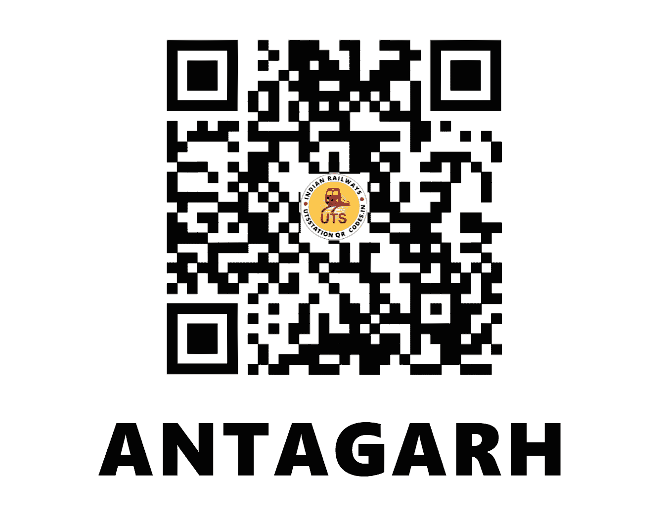 UTS QR Code for ANTAGARH - AAGH - SB (CHHATTISGARH)