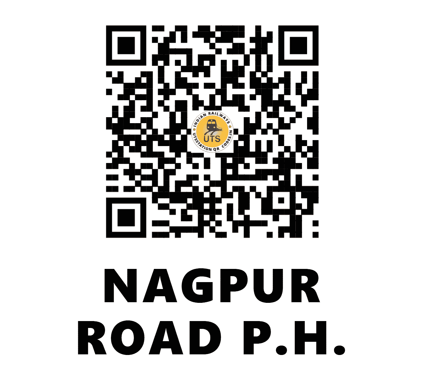 UTS QR Code for NAGPUR ROAD P.H. - NPRD - SB (CHHATTISGARH)