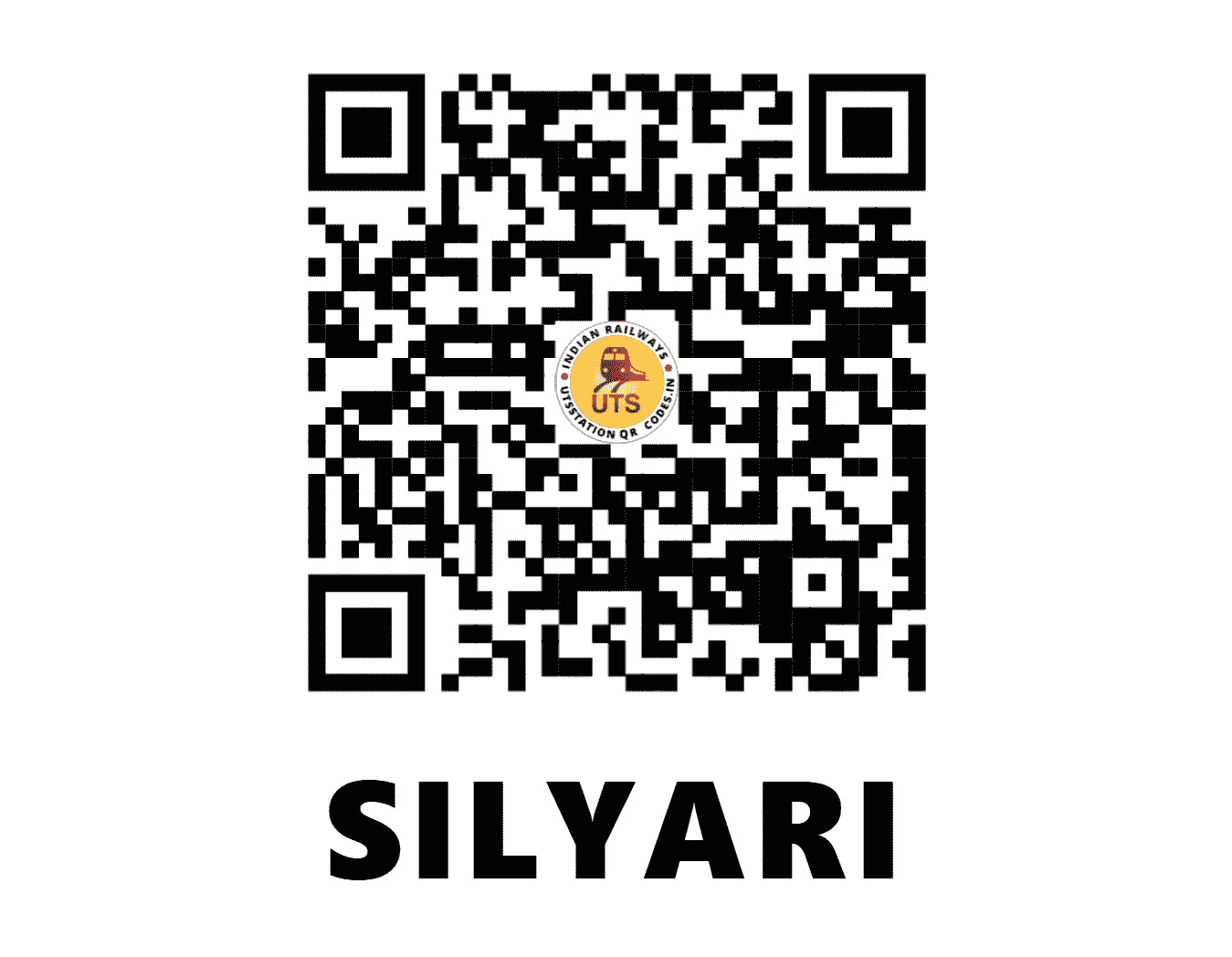 UTS QR Code for SILYARI - SLH - SB (CHHATTISGARH)