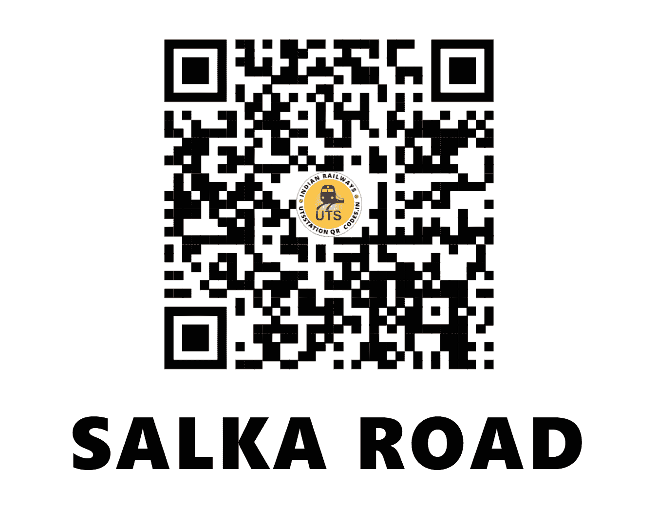 UTS QR Code for SALKA ROAD - SLKR - SB (CHHATTISGARH)
