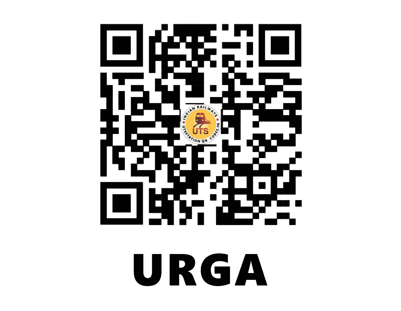 UTS QR Code for URGA - URGA - SB (CHHATTISGARH)