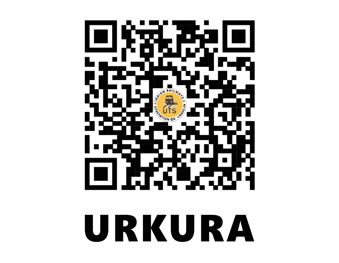 UTS QR Code for URKURA - URK - SB (CHHATTISGARH)