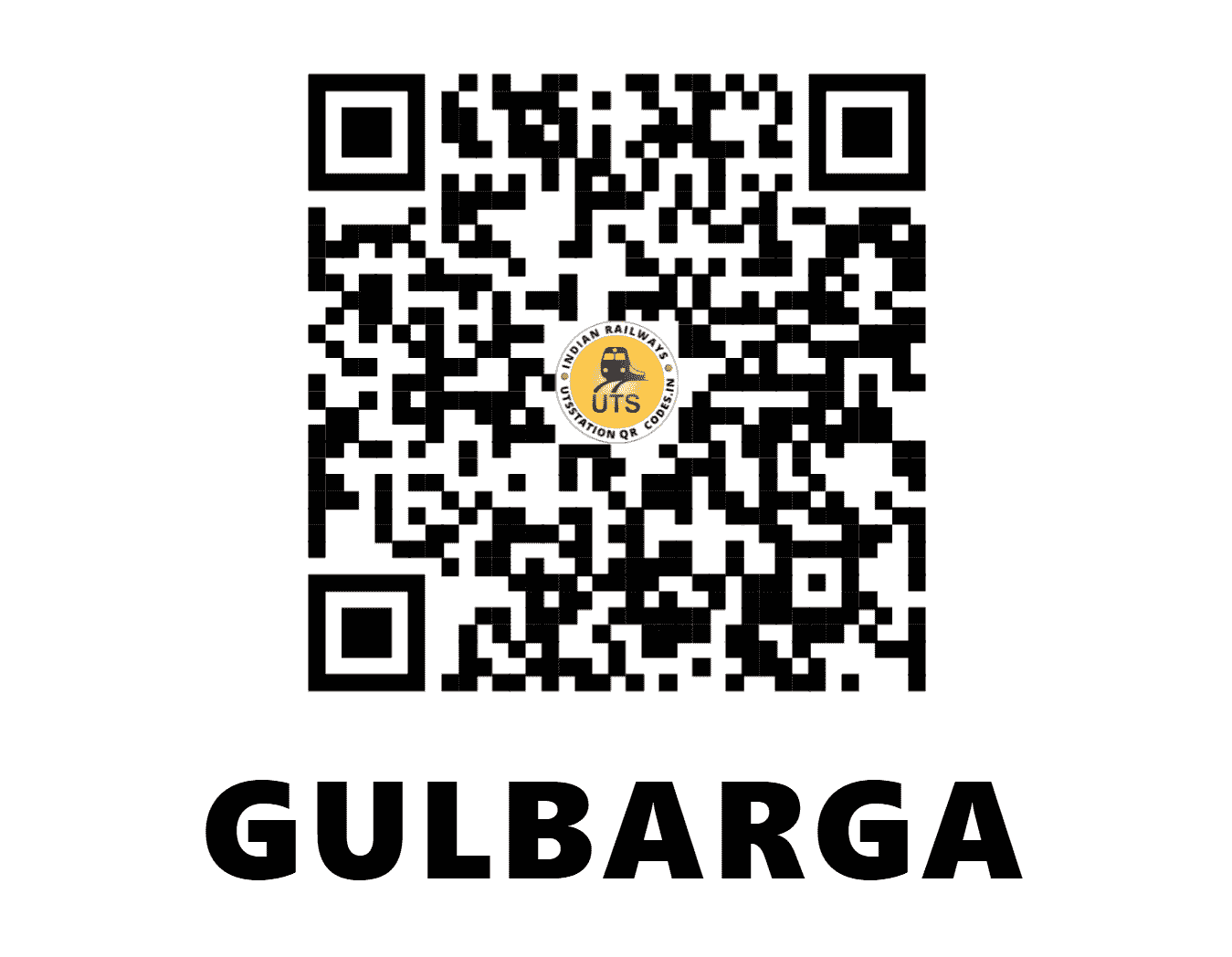 UTS QR Code for GULBARGA - GR - CR ()
