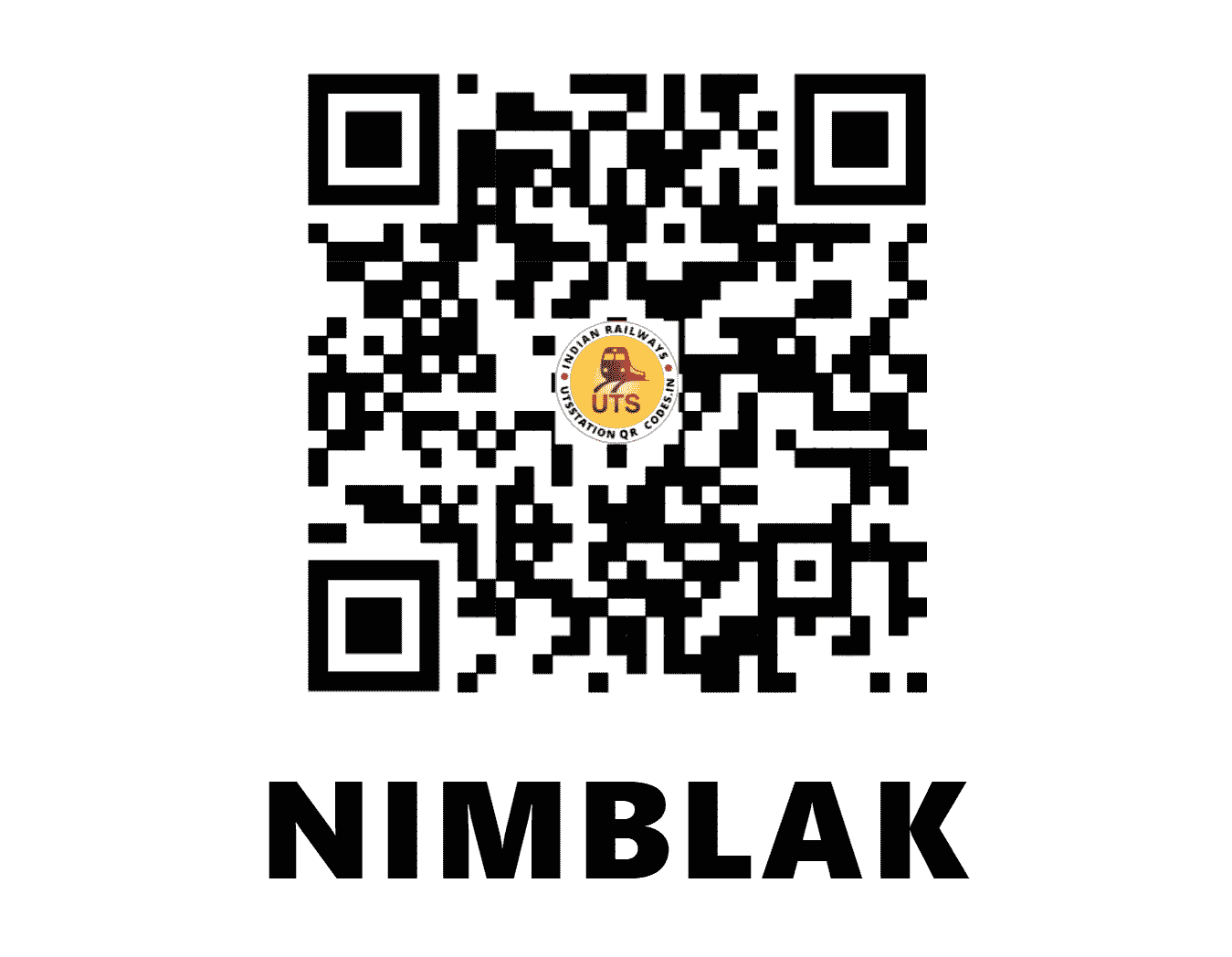 UTS QR Code for NIMBLAK - NNB - CR ()