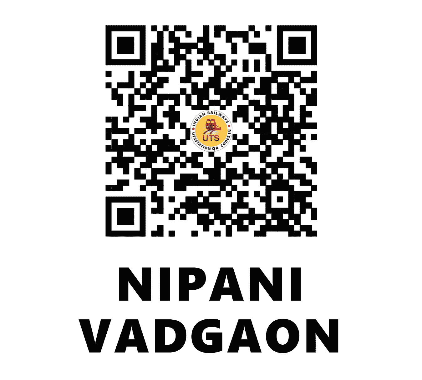 UTS QR Code for NIPANI VADGAON - NPW - CR ()