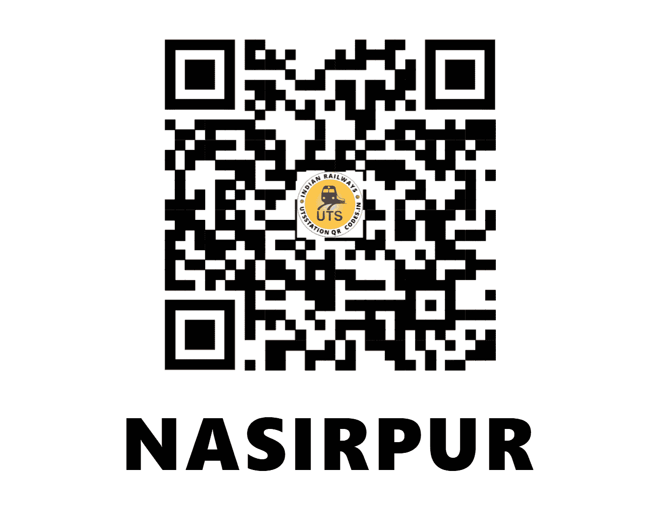 UTS QR Code for NASIRPUR - NSN - NR (DELHI)