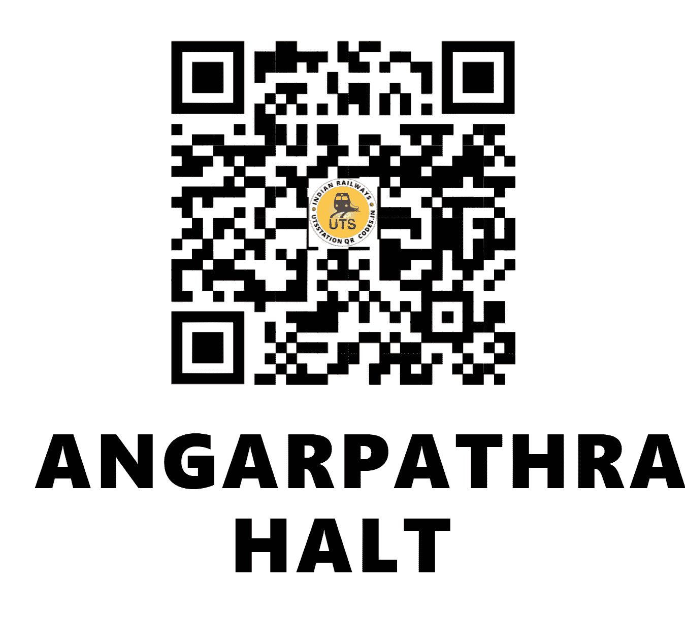 UTS QR Code for ANGARPATHRA HALT - ANJE - EC ()