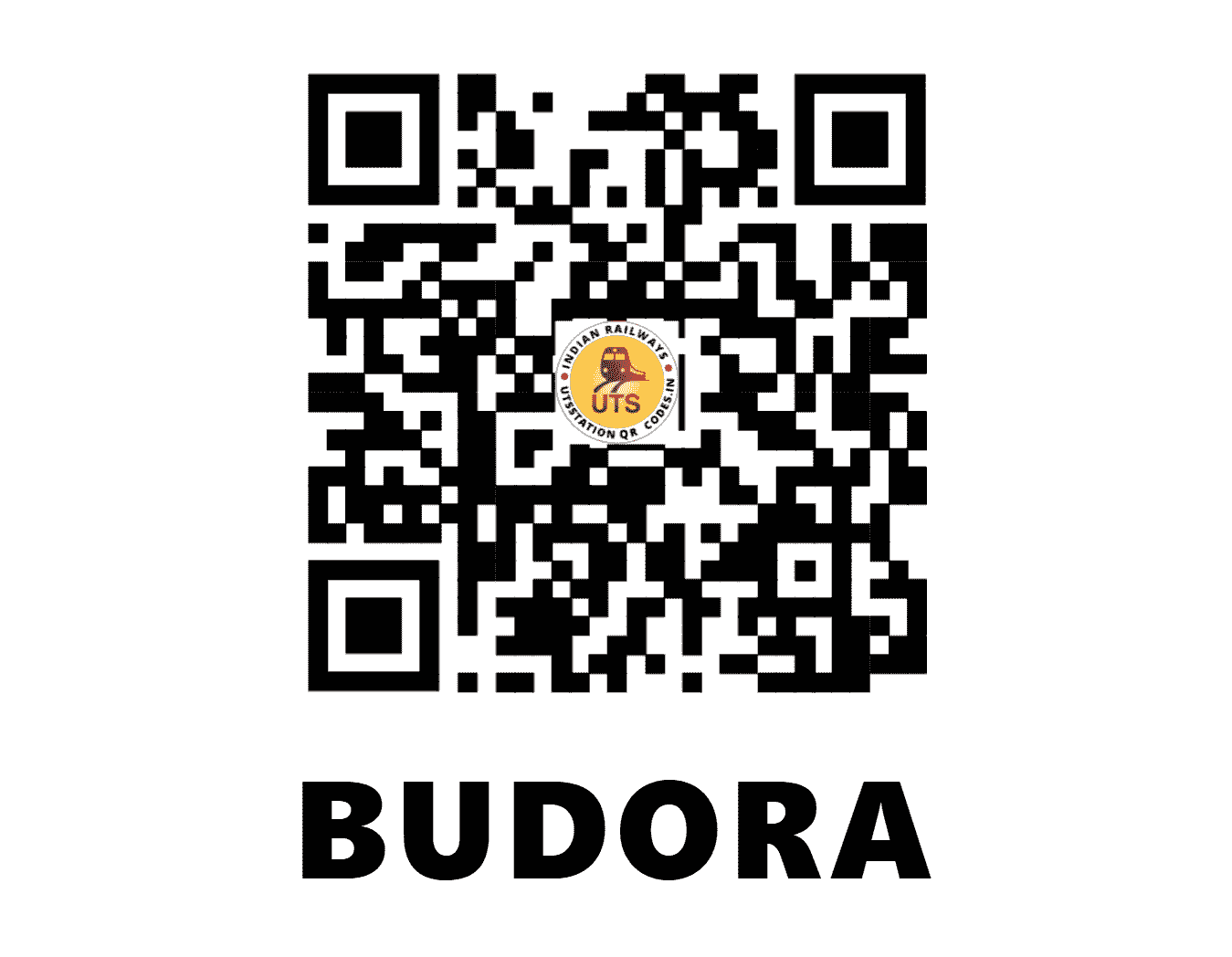 UTS QR Code for BUDORA - BDQ - EC ()