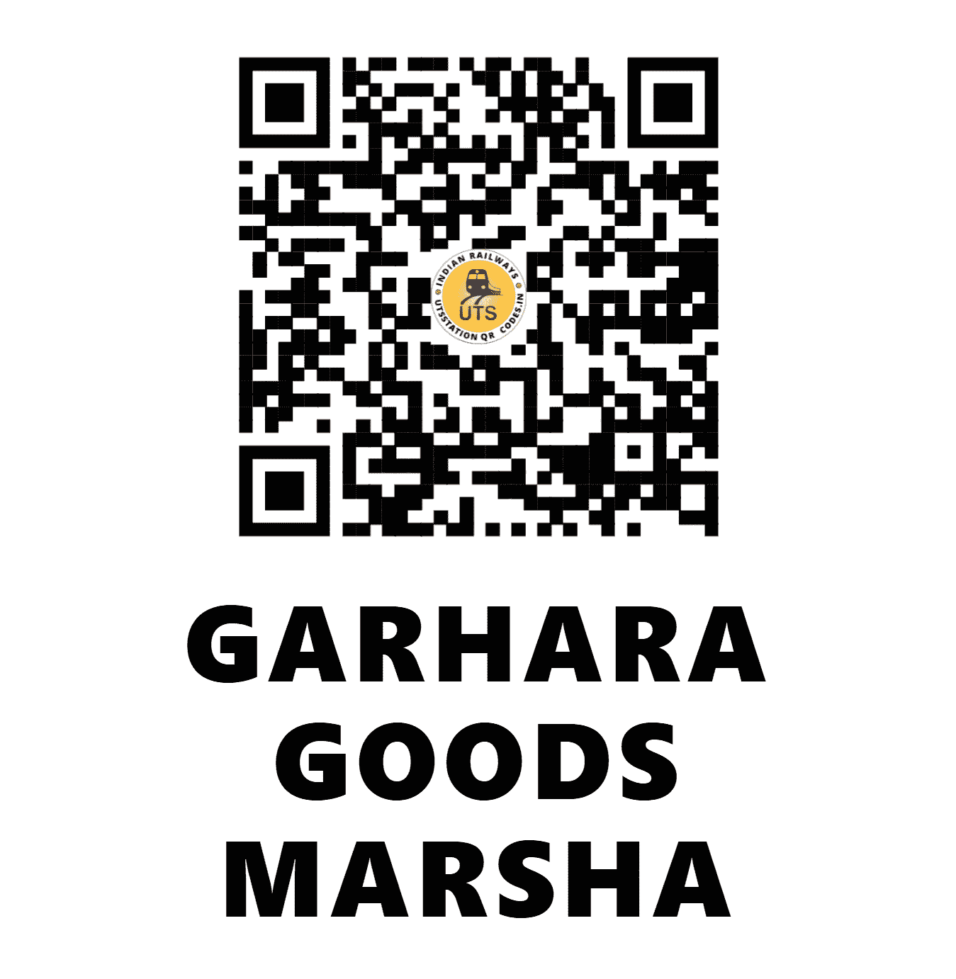 UTS QR Code for GARHARA GOODS MARSHA - GHZ - EC ()