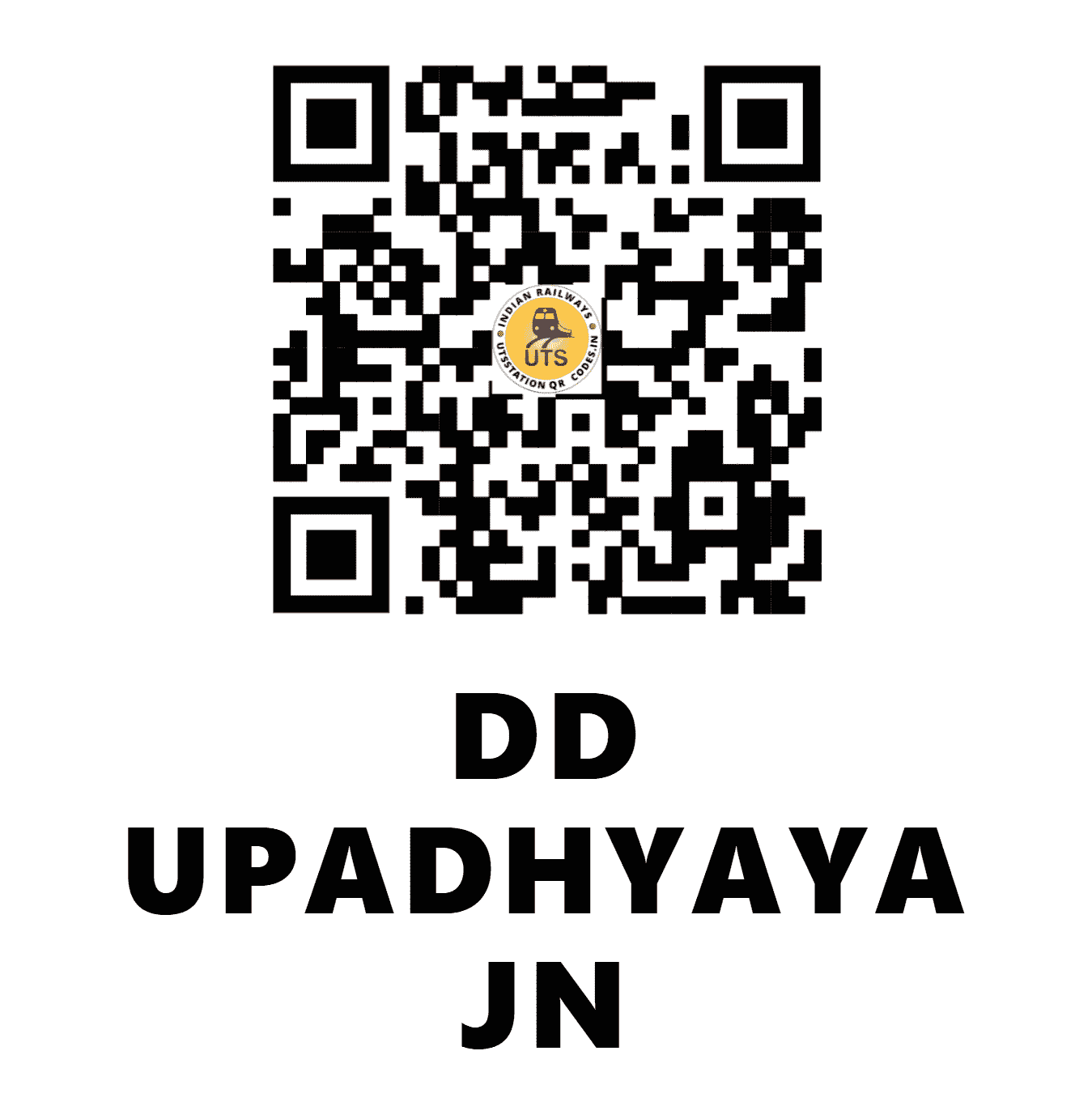 UTS QR Code for DD UPADHYAYA JN - MGS - EC ()