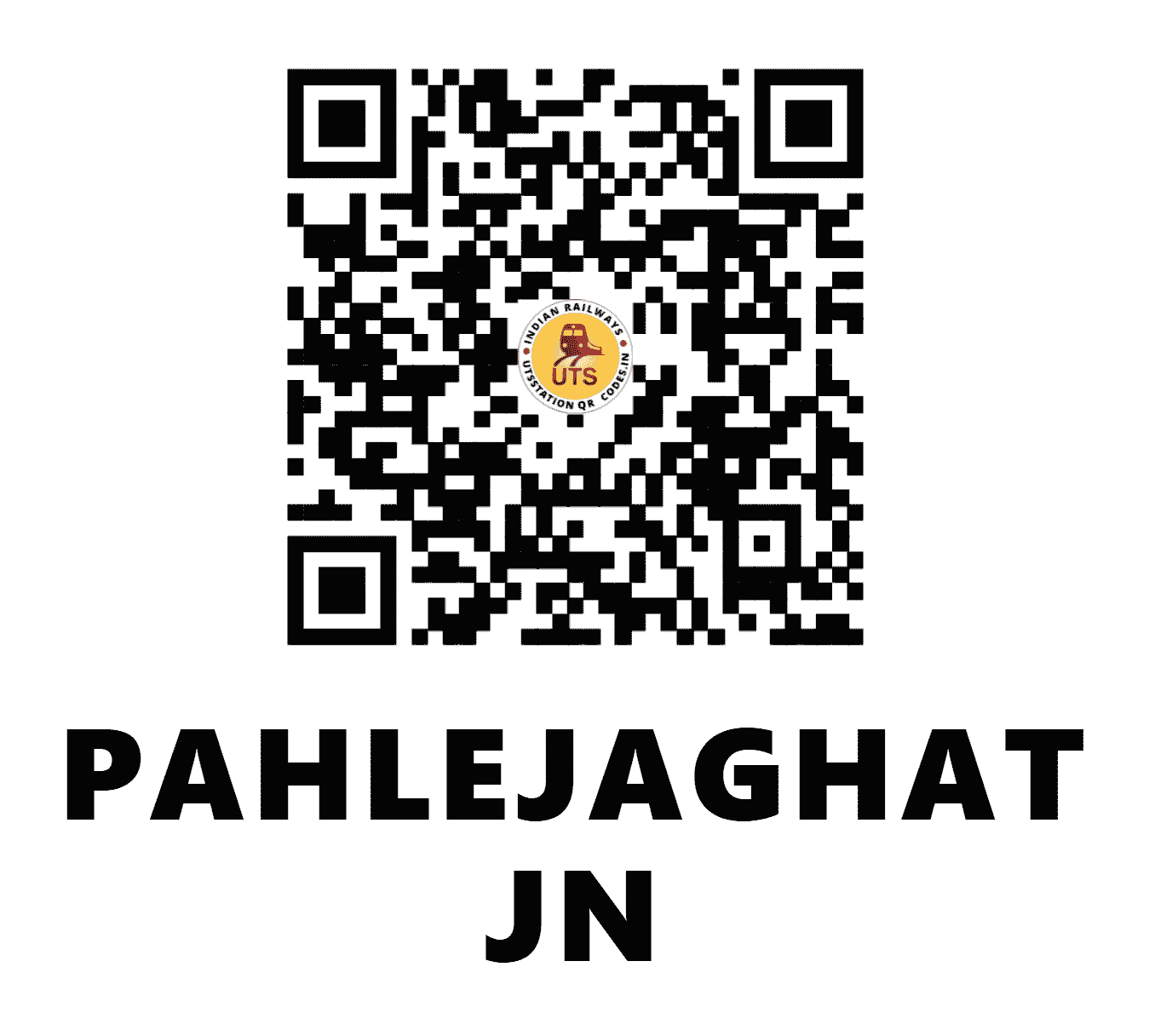 UTS QR Code for PAHLEJAGHAT JN - PHLG - EC ()