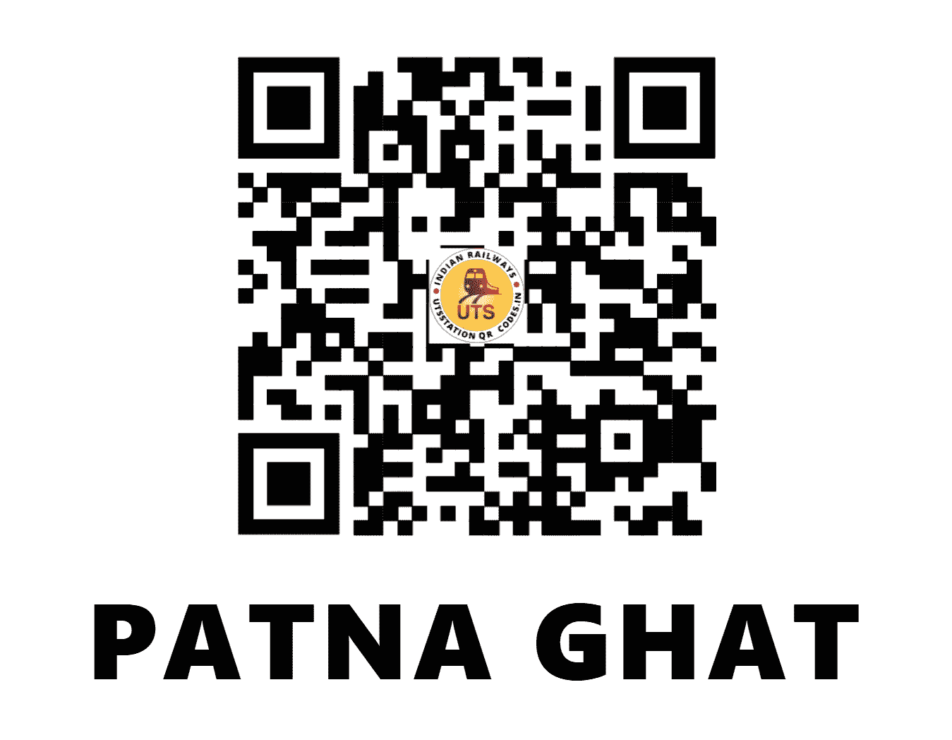 UTS QR Code for PATNA GHAT - PTG - EC ()