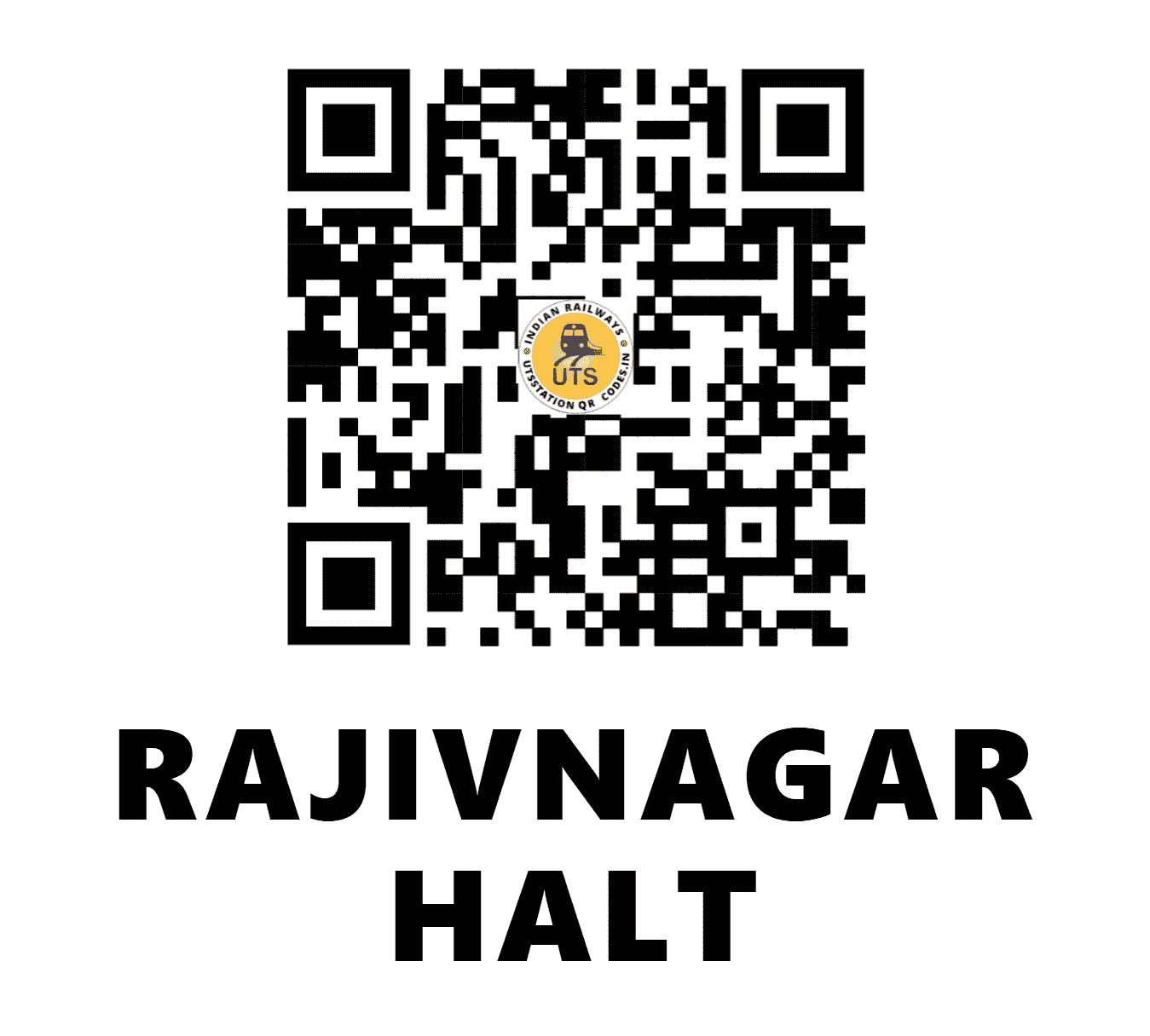 UTS QR Code for RAJIVNAGAR HALT - RVN - EC ()