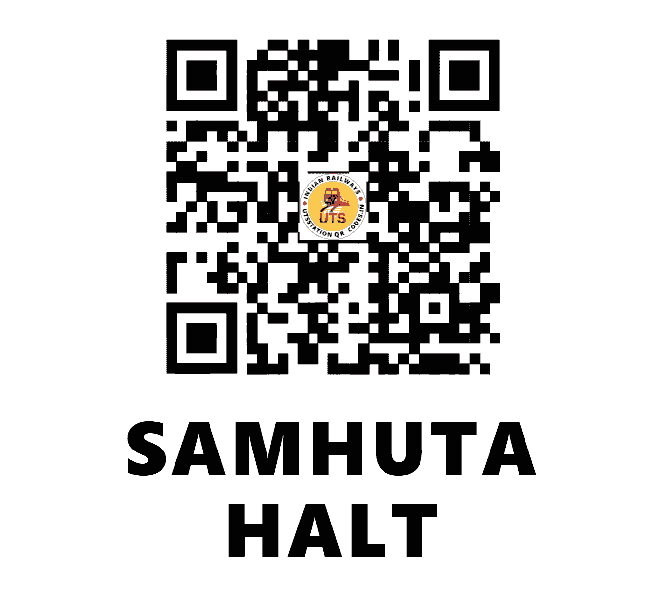 UTS QR Code for SAMHUTA HALT - SAHT - EC ()