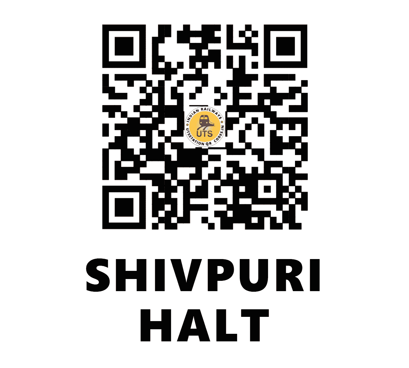 UTS QR Code for SHIVPURI HALT - SPHT - EC ()