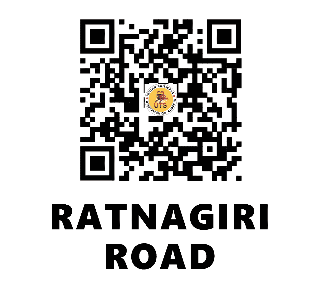 UTS QR Code for RATNAGIRI ROAD - RTGR - EO ()