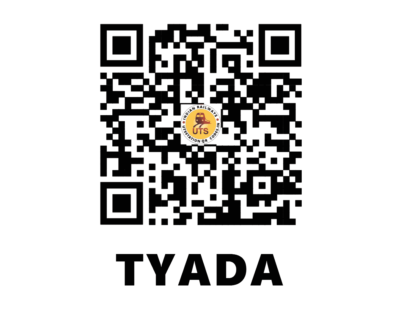 UTS QR Code for TYADA - TXD - EO ()