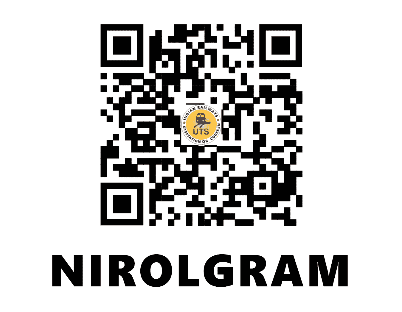 UTS QR Code for NIROLGRAM - NRLM - ER ()