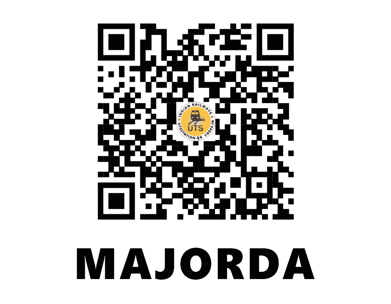 UTS QR Code for MAJORDA - MJO - KR (GOA)