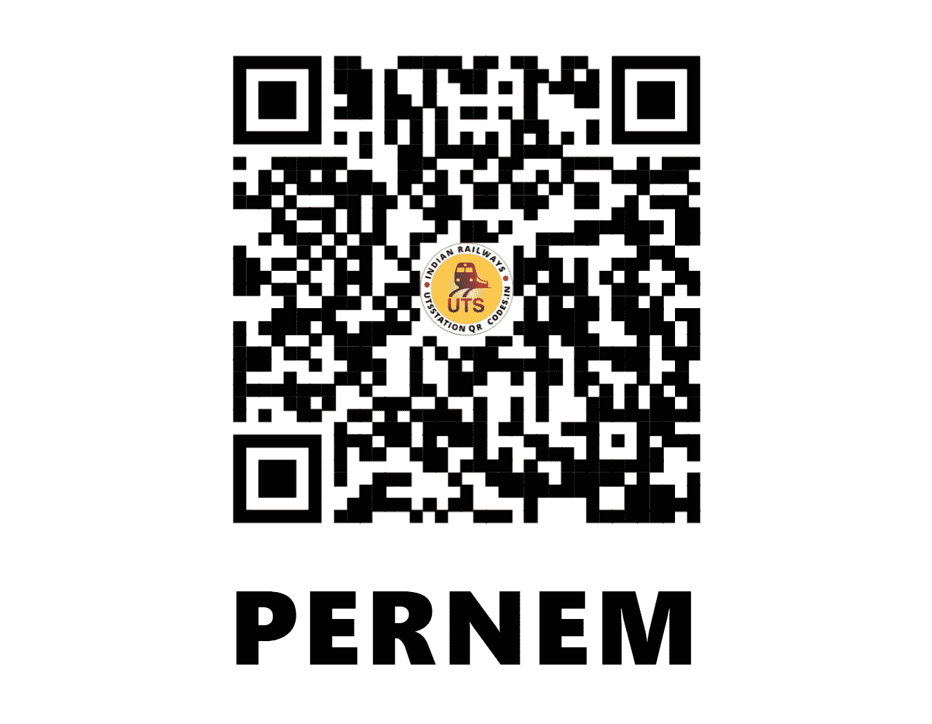 UTS QR Code for PERNEM - PERN - KR (GOA)