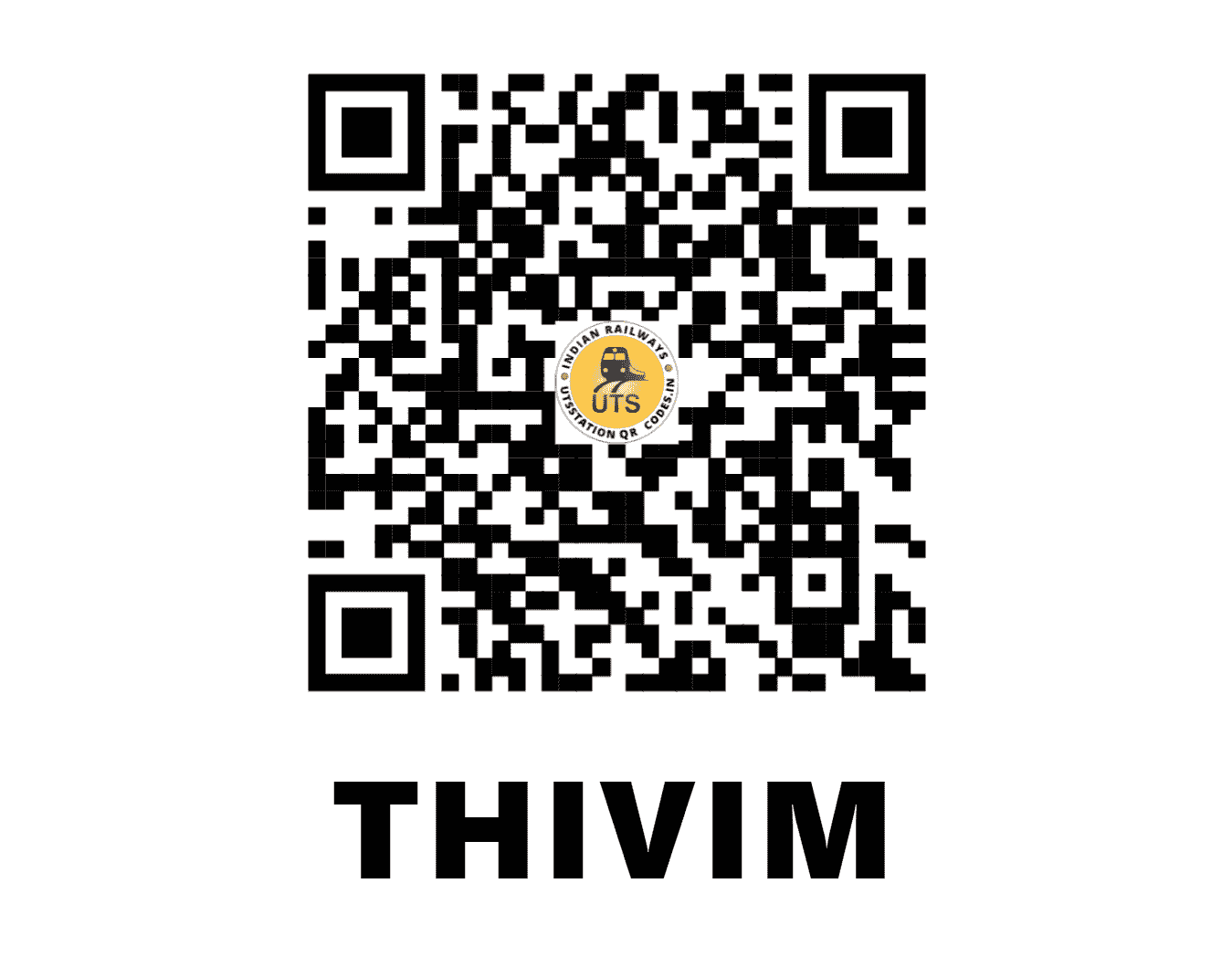 UTS QR Code for THIVIM - THVM - KR (GOA)