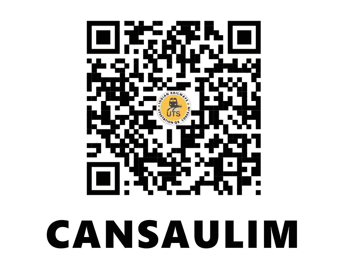UTS QR Code for CANSAULIM - CSM - SW (GOA)