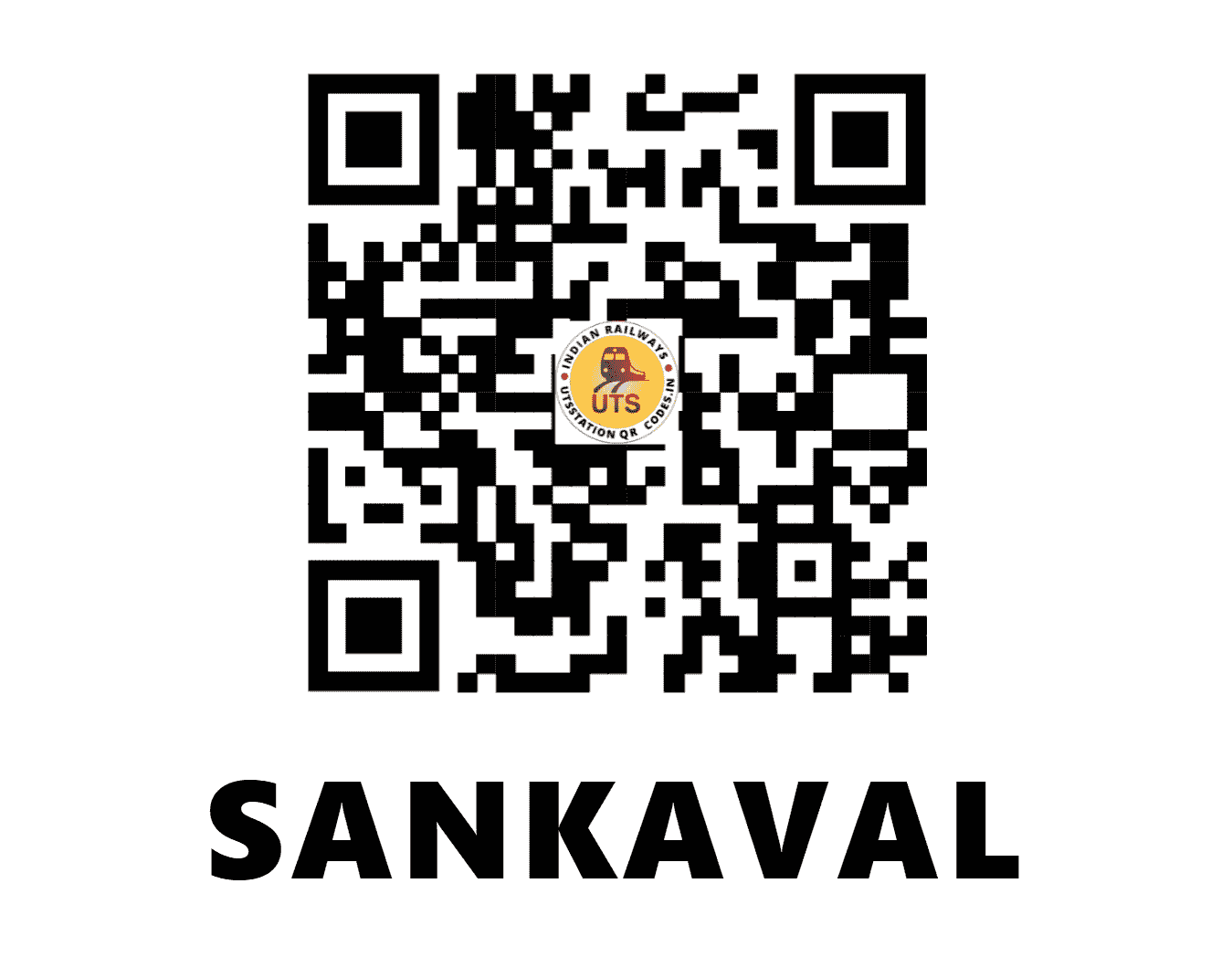 UTS QR Code for SANKAVAL - SKVL - SW (GOA)
