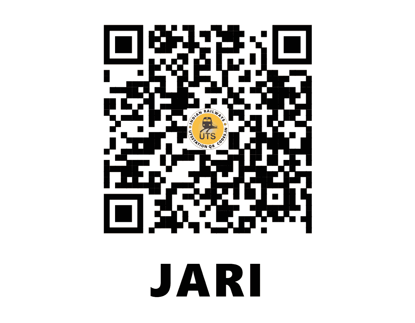 UTS QR Code for JARI - JARI - NW (GUJARAT)