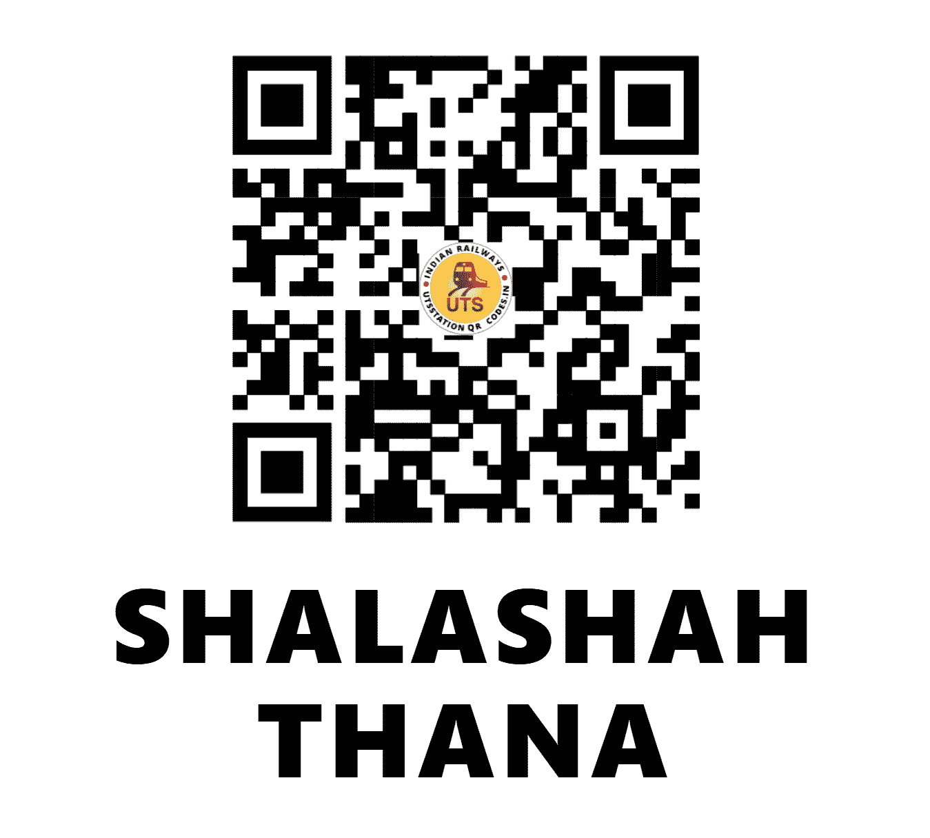 UTS QR Code for SHALASHAH THANA - SHLT - NW (GUJARAT)
