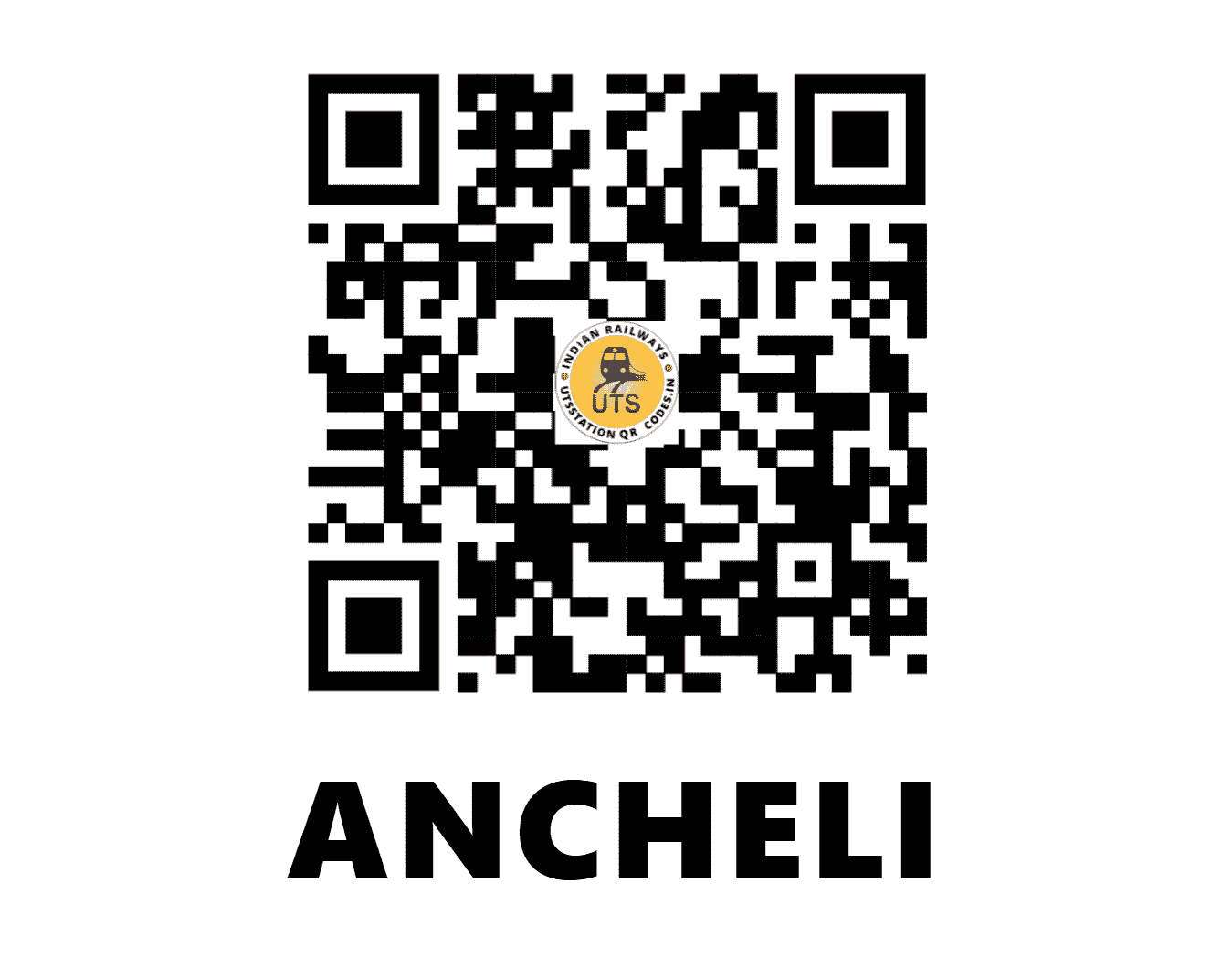 UTS QR Code for ANCHELI - ACL - WR (GUJARAT)