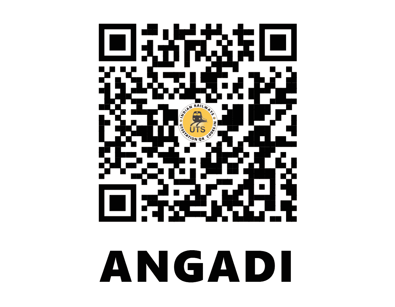 UTS QR Code for ANGADI - AGCI - WR (GUJARAT)