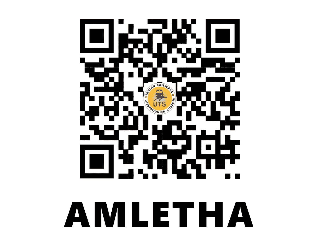 UTS QR Code for AMLETHA - ALE - WR (GUJARAT)