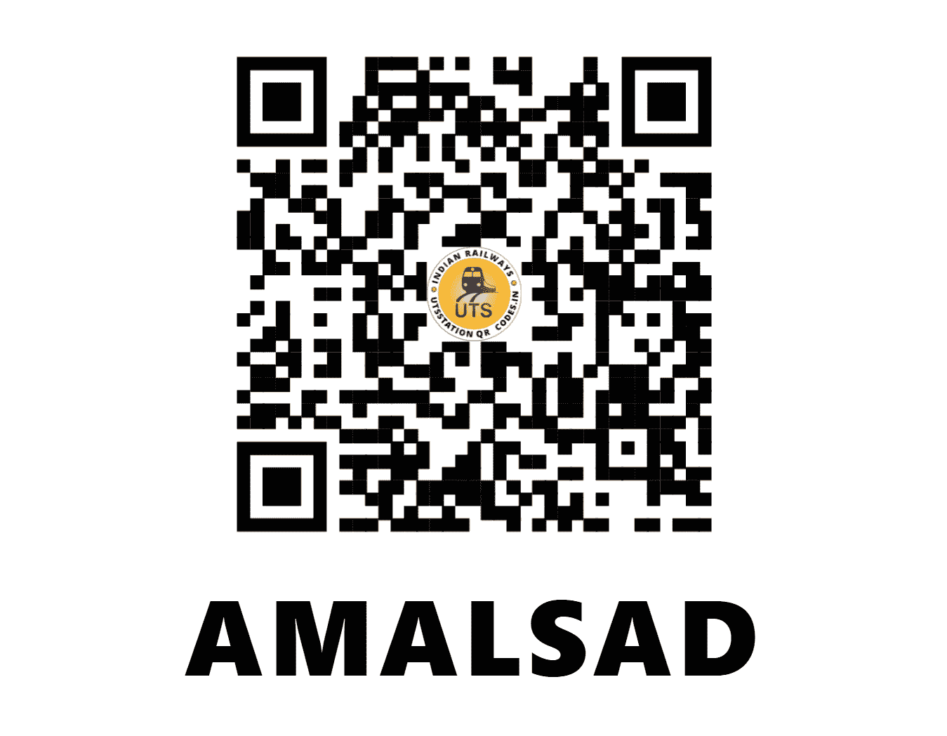 UTS QR Code for AMALSAD - AML - WR (GUJARAT)