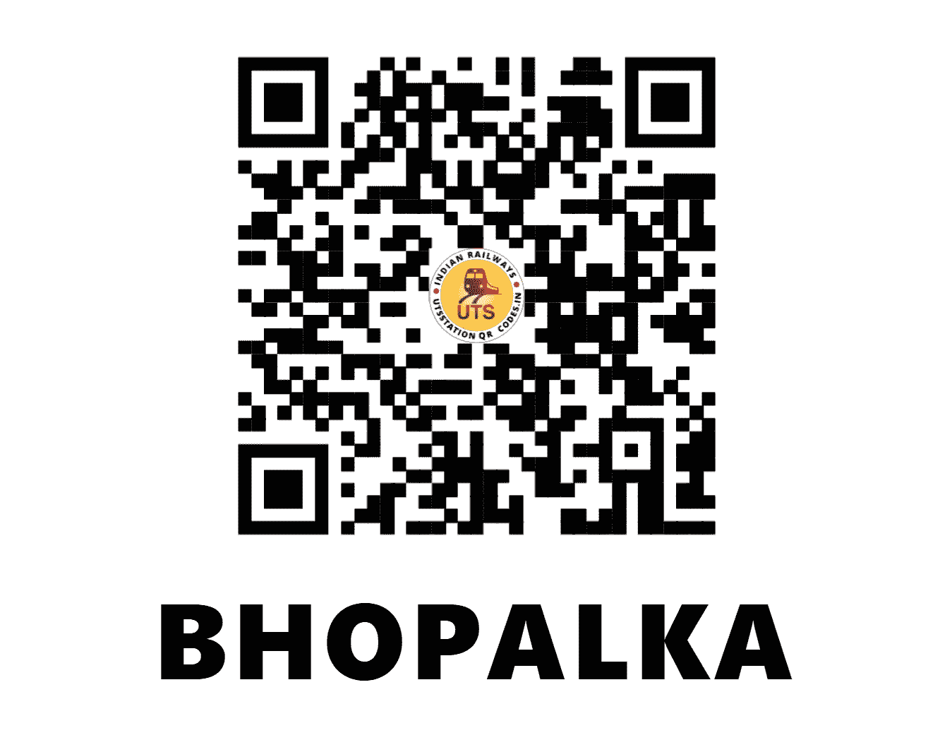 UTS QR Code for BHOPALKA - BPKA - WR (GUJARAT)