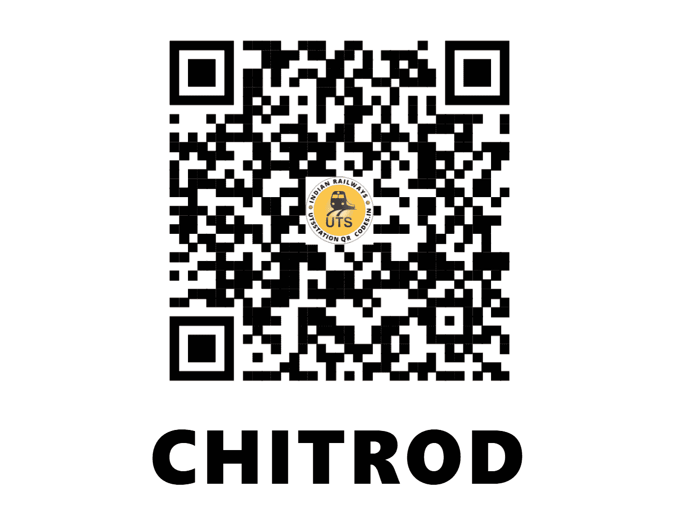 UTS QR Code for CHITROD - COE - WR (GUJARAT)