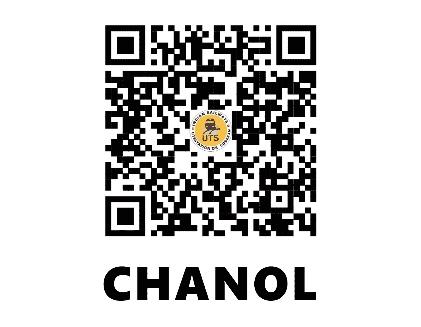UTS QR Code for CHANOL - CX - WR (GUJARAT)