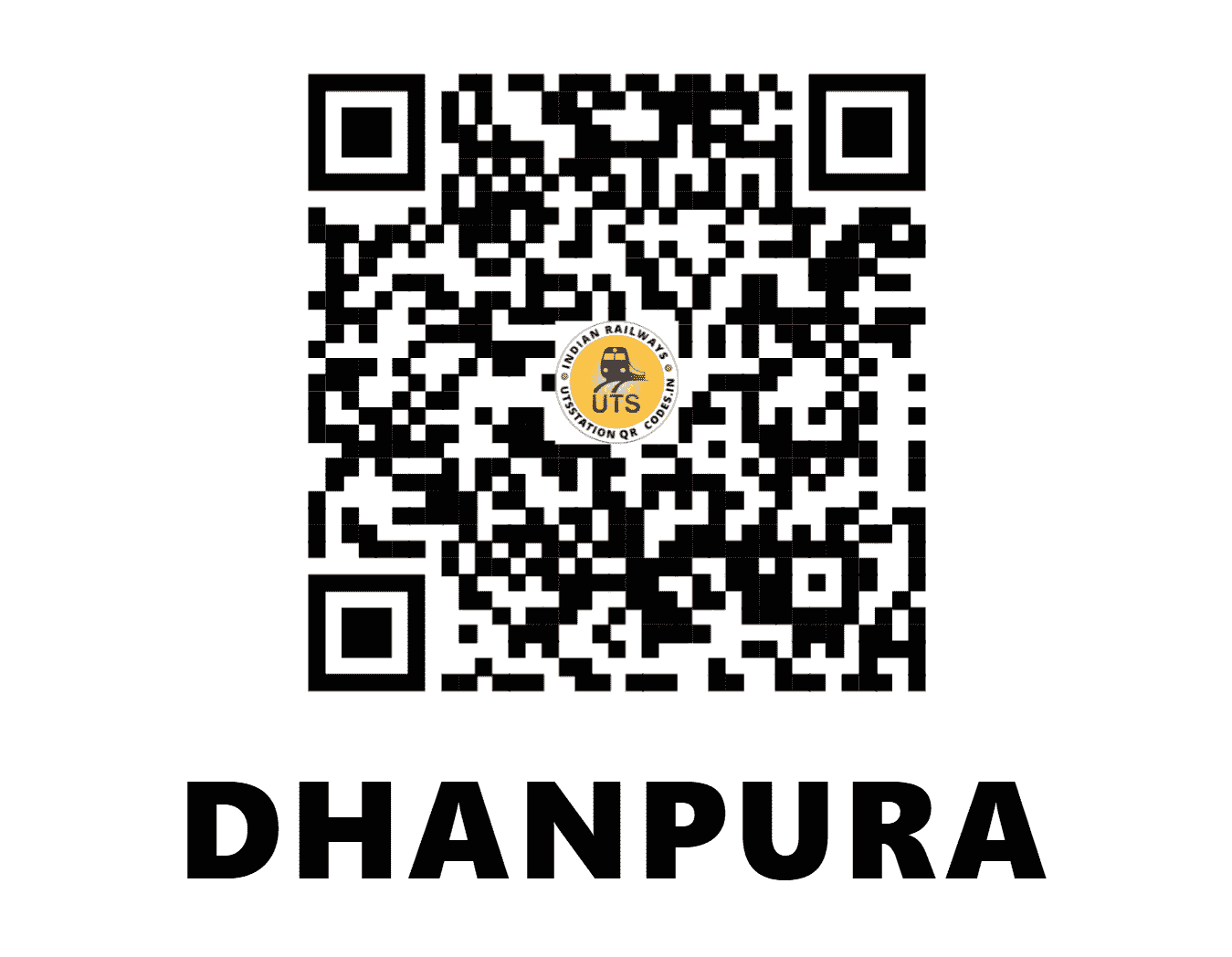UTS QR Code for DHANPURA - DNPR - WR (GUJARAT)