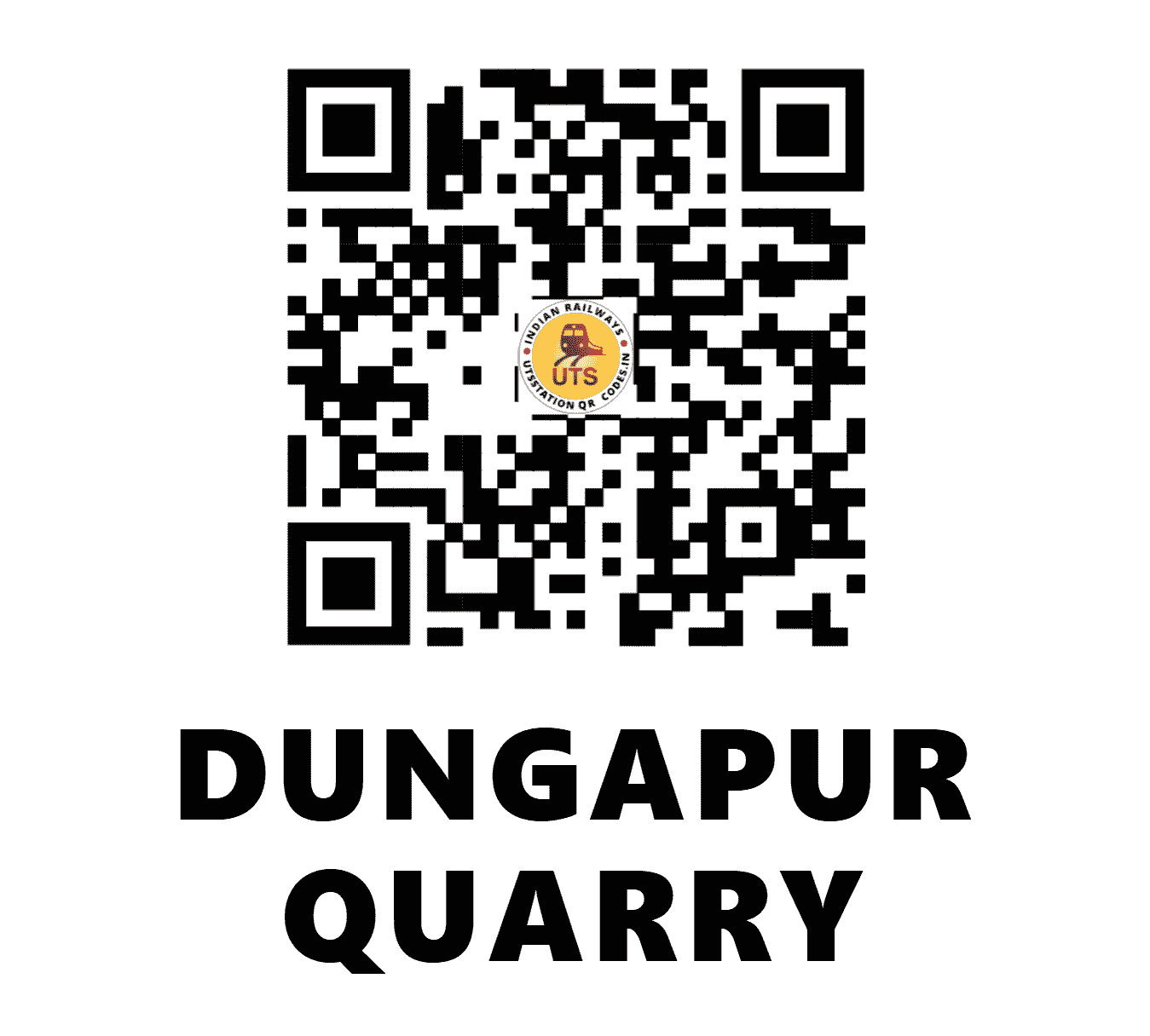 UTS QR Code for DUNGAPUR QUARRY - DUV - WR (GUJARAT)