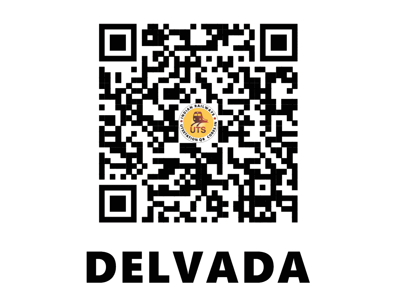 UTS QR Code for DELVADA - DVA - WR (GUJARAT)