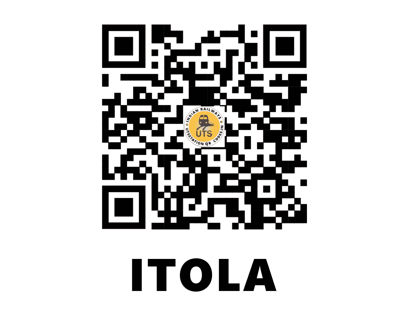 UTS QR Code for ITOLA - ITA - WR (GUJARAT)